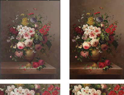 color correction example image